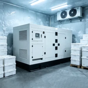 180kVA Cumins Silent Diesel Generator Set ATS Auto Start 6-Cylinder 3 Phase for Cold Storage Freezer Warehouse Backup Power