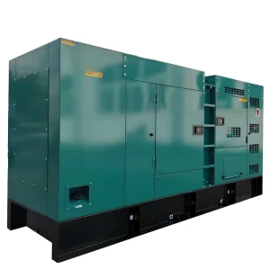 180kw Silent Diesel Generator Set Ultra Silent Single Phase 225kva with Auto Start ATS 480V Remote Control DC Output