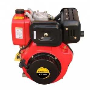 186FA Single Cylinder Diesel Air Cooled 4 Stroke 8.7HP Generator Engine