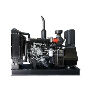 18kW Silent Type Open Frame Water Cooled Diesel Generator ATS 400V 50Hz Stable Output Low Fuel Consumption Backup Power Supply