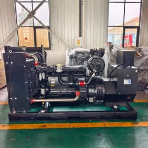 190kva 200kva 150KW Silent Type Open Frame Basic Bare Unit Good Heat Dissipation Water Cooled Diesel Generator Easy Maintenance