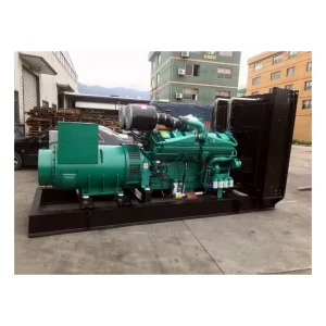 1MW 1250kva Open Frame Water Cooled Three Phase 380 Volt 50 60Hz Auto Start Standby Diesel Generator ATS