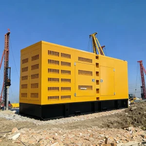 1mw 1250kva Auto Start Super Quiet Diesel Generator Set with ATS Auto Start 3 Phases 4 Wires Silent Genset