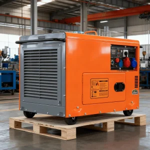 2-10kVA Silent Portable Diesel Generator with Auto Start Open Frame ATS for Home & Outdoor Use