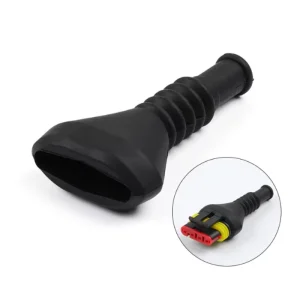 2/3/4/5/6 Pin Waterproof Automotive Wire Cover Rubber Boot Cap for Amp Tyco Connector Series