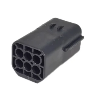 2 3 4 6 Pin Auto Connector Black Color Male Automotive Connector for Car Wiring Harness