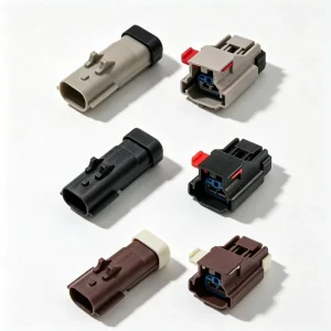 2 Pin 2.8 Series Waterproof Electric Terminal Auto Connector Male to Female Wire Harness Series for Autos