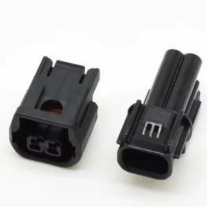 2 Pin Automotive Headlight Wire Connector Electrical Plug Cable Harness Socket for Civic Accord 6181 6851 6189 7408