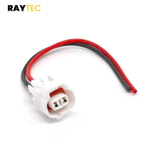 2 Pin Copper 10A Coolant Temperature Sensor ECT Sensor Wiring Harness Connector Plug Replacement for Daewoo Matiz