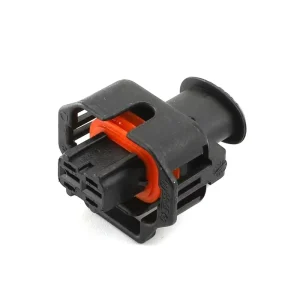 2 Pin Female Copper Contact Waterproof Diesel Common Rail Injector Sensor Car Connector 12V 5A IP67 Jinhang2p H