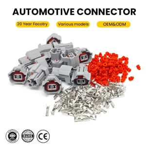 2 Pin Fuel Injector Connector Kits 6189 0039 Waterproof Auto Plug for Toyota Honda Nissan Fuel Injector Female Adapter