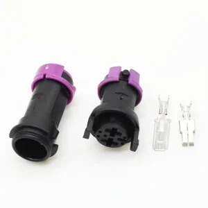 2 Pin Male Female Circular Waterproof Fog Lamp Plug Connector for Car Toyota Mazda Rx7 813972926 813972923