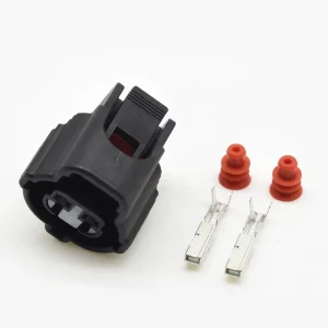 2 Pins 7283 7929 Car Electric Cable Sealed Plug With AC Assembly Auto Water Jet Motor Wiring Harness Socket 90980 11025