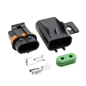 2 Way 630 Automotive Fuse Holder Connector Socket Male Female Electronic Fan Auto Connector 12033769 12034269 for Car RV