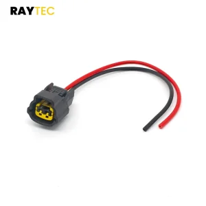 2 Way Auto Connector Automotive Waterproof Copper Horn Connector PBT Housing 6098-0137 DJR7022FA 2.2 21