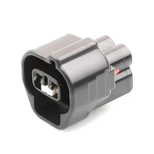 2-pin Female Copper Contact Nylon Waterproof Car Fog Lamp Plug Width Indicator Wire Harness Connector 6189-0239