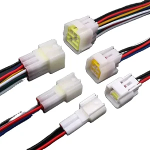 2.3MM Automotive Connector Plug in Wiring Terminal Waterproof Automotive Connector Male Female Wire Harness Butt Plug