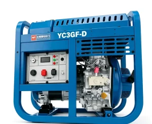 2.8KW 3KW Air Cooled Diesel Generator Set Single Phase 230V 50Hz Open Frame Portable Silent Type 1800 RPM Power Generator