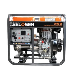 2.8kva Portable Open Frame Diesel Electric Generator Set 2.8kw 3kw Single Phase Genset Mini Power Generator Diesel