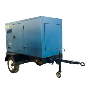 20 200kw Portable Silent Open Frame Trailer Diesel Generator With Weichai Perkin Engines