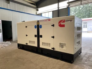 200 300kW Diesel Silent Genset 60Hz AC Single Phase 1800 RPM 24V DC Auto Start Water Cooled 230V 400V ATS Remote Control
