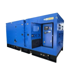 200 kW 120kw Cummins Silent Type Diesel Generator Set in a Sound Attenuated Enclosure Used As an Emergency Backup