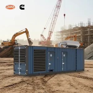 2000 Kva 1600kw Super Silent Diesel Genset 3 Phase 400V 50Hz with ATS for Data Center Construction Sites ISO CE