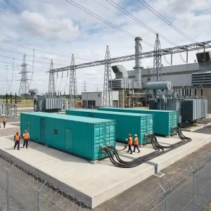 2000KW Soundproof Standby Diesel Generator ByCummins QSK60 Engine 3 Phase 400V 50Hz with ATS for Data Center Mining ISO CE