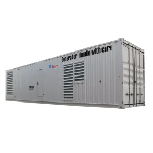 2000kW 2500kVA Standby Whole House Emergency Quiet Containerized Heavy Duty Continuous Silent Type Diesel Generator