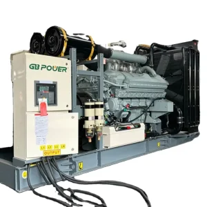2000kva Diesel Generator Open Water Cooling Base Fuel Tank Japan Engine Prime Power Station