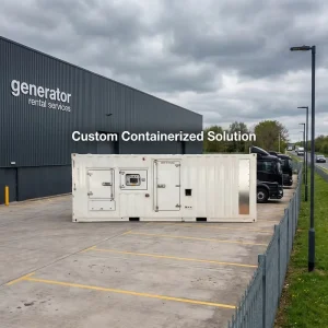 2000kw Super Silent Container Diesel Generator Set Quick Start Standby Power Parallel Function Stable Operation Industrial Use