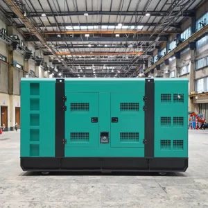 200KVA 500KVA Super Silent Enclosed Canopy Diesel Generator With ATS System
