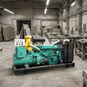200KW 250KVA Single Phase 50hz 60hz Open Frame Generator Set Power Supply for Stone Processing Factory Equipment