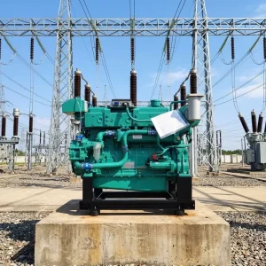 200KW Model MD-196T1 Series Small Complete Marine Diesel Generator Set Marine Emergency Prime Power Supply