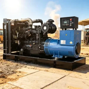 200kVA 160kW SDEC Heavy Duty Diesel Generator Set 6 Cylinder 50℃ High Temp Cooling for Construction Mining Farm Site