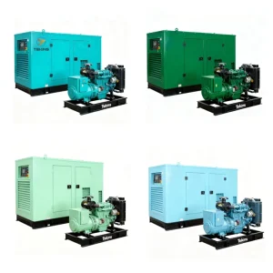 200kVA 50Hz 400V Prime Power Diesel Generator 160kW Electric Start Genset Smartgen Controller ATS 100% Copper
