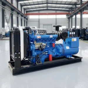 200kW 250kVA Open Type Diesel Generator Set 3 Phase Water Cooled Electric Start for Heavy Industry Construction