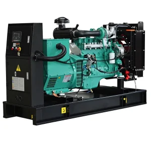 200kW 250kVA Single Phase Diesel Generator Set for Engine 12V DC Electric Start 50/60Hz Open Type 1500/1800 RPM