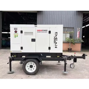 200kva 200kw 250kva 250kw Mobile Portable Towable Trailer Silent Diesel Generator on Trailer