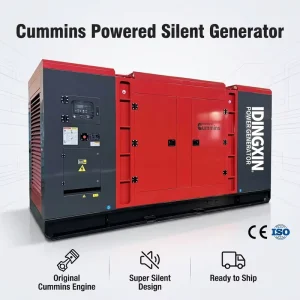 200kva 300kva 500kva Three Phase Containerized Silent Diesel Generator