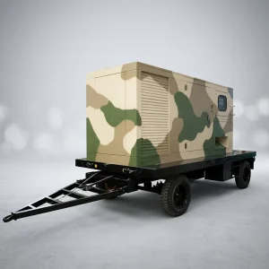 200kw Silent Type Mobile Generator Set 380V 400V 50 60Hz Intelligent Control for Field