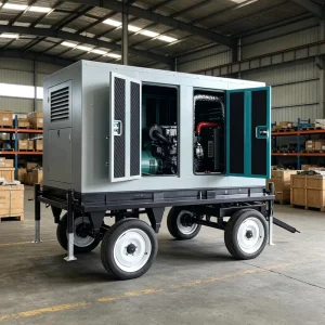20KVA 30KVA 50KVA Water Cooled Silent Diesel Generator Set 1500RPM Long Running Hours for Data Center Hospital