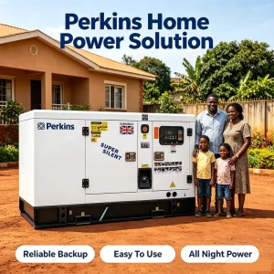 20KVA Silent Diesel Generator 220V Single Phase High Efficiency