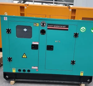 20KW 25KVA Diesel Genset Water Cooling Automatically Protected Silent Diesel Generator Set