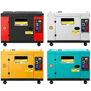 20KW 30KW 40KW 50KW Home Commercial Portable Backup Power Generator Small Ultra Silent Soundproof Emergency Diesel Generator