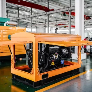 20KW 30KW 40KW 50KW Silent Canopy Diesel Genset Ac Three Phase Container Diesel Power Generators Sets with ATS Remote Control