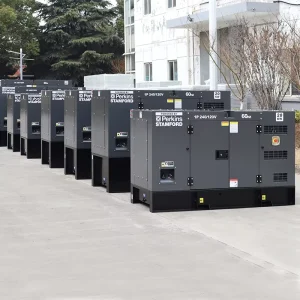 20KW Perkin Brand Diesel Generator Silent Large Fuel Tank 60HZ 25KVA Generator