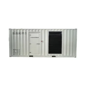 20ft Container 500kva 1000kva Silent Diesel Generator 1000kw 6 Cylinder Super Silent 1500/1800RPM 240v 480v Rated Voltage