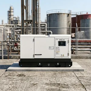20kVA Diesel Generator Curved Edge Silent Canopy High Efficiency Copper Alternator