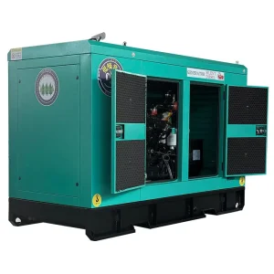 20kW 100kW Silent Type Diesel Generator Set Engine 24V DC Start Auto Start Remote Industrial Smart Controller RS485 Interface